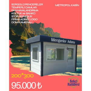 Güvenlik Kulübesi 200*300