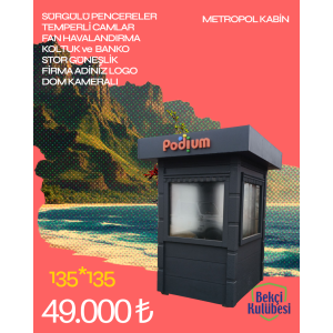 Güvenlik kabini 135*135