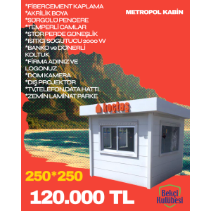 Güvenlik Kulübesi 250*250